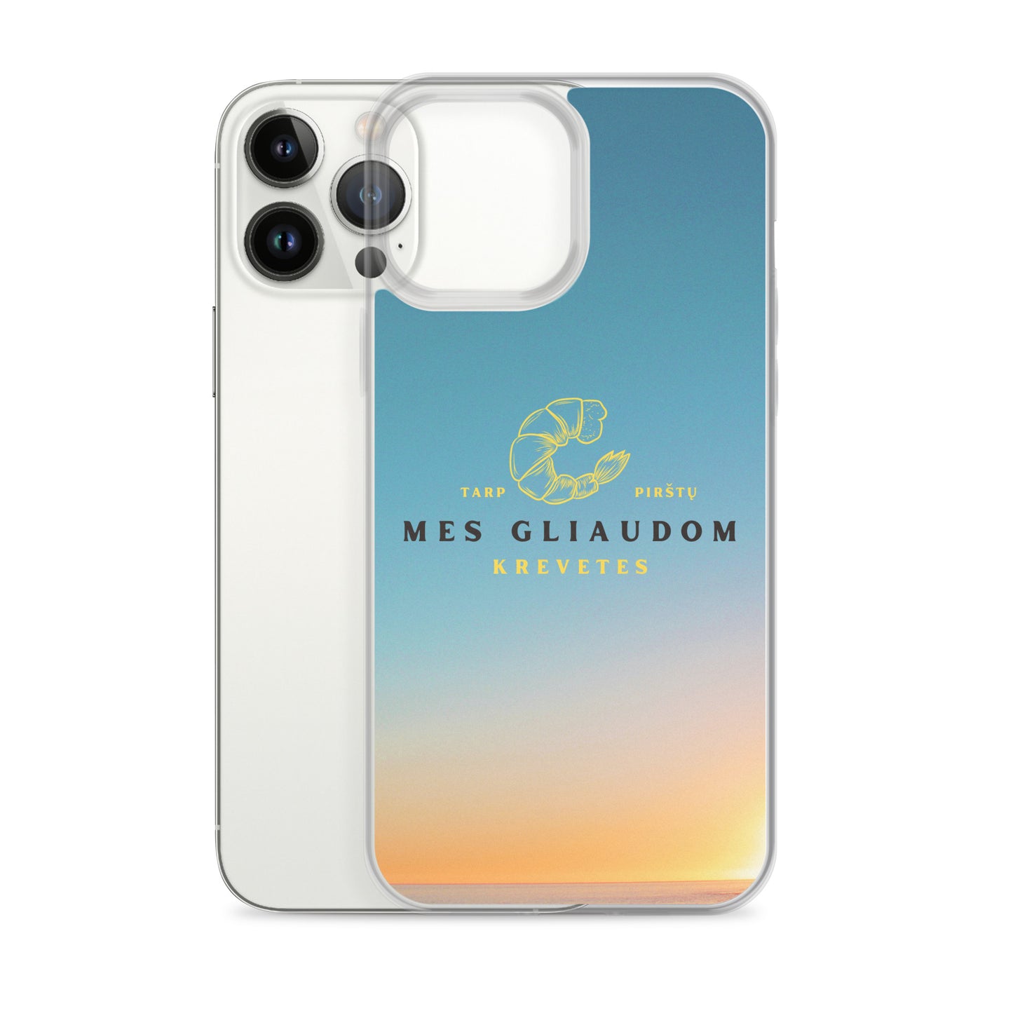 Mes Gliaudom Krevetes | iPhone® dėklas