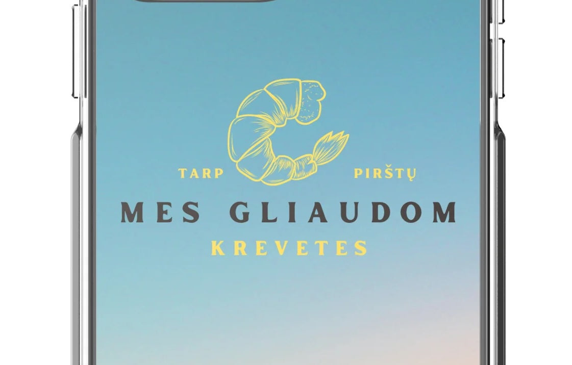 Mes Gliaudom Krevetes | iPhone® dėklas