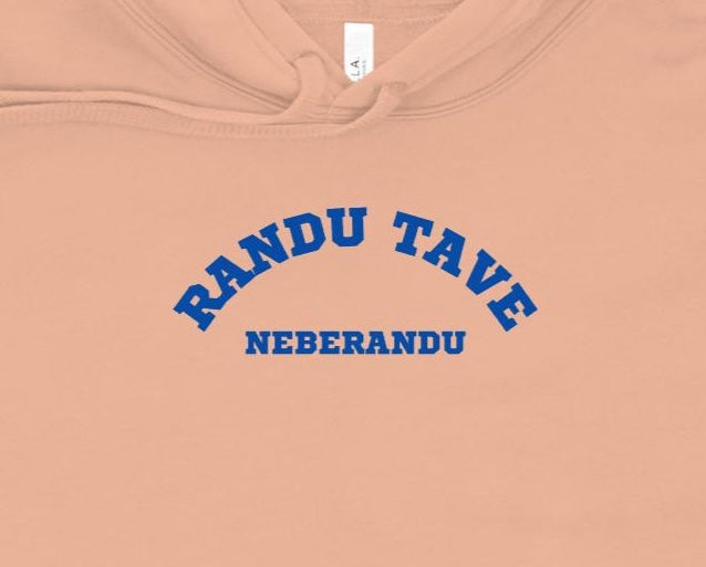 Randu Tave | Crop Hoodie